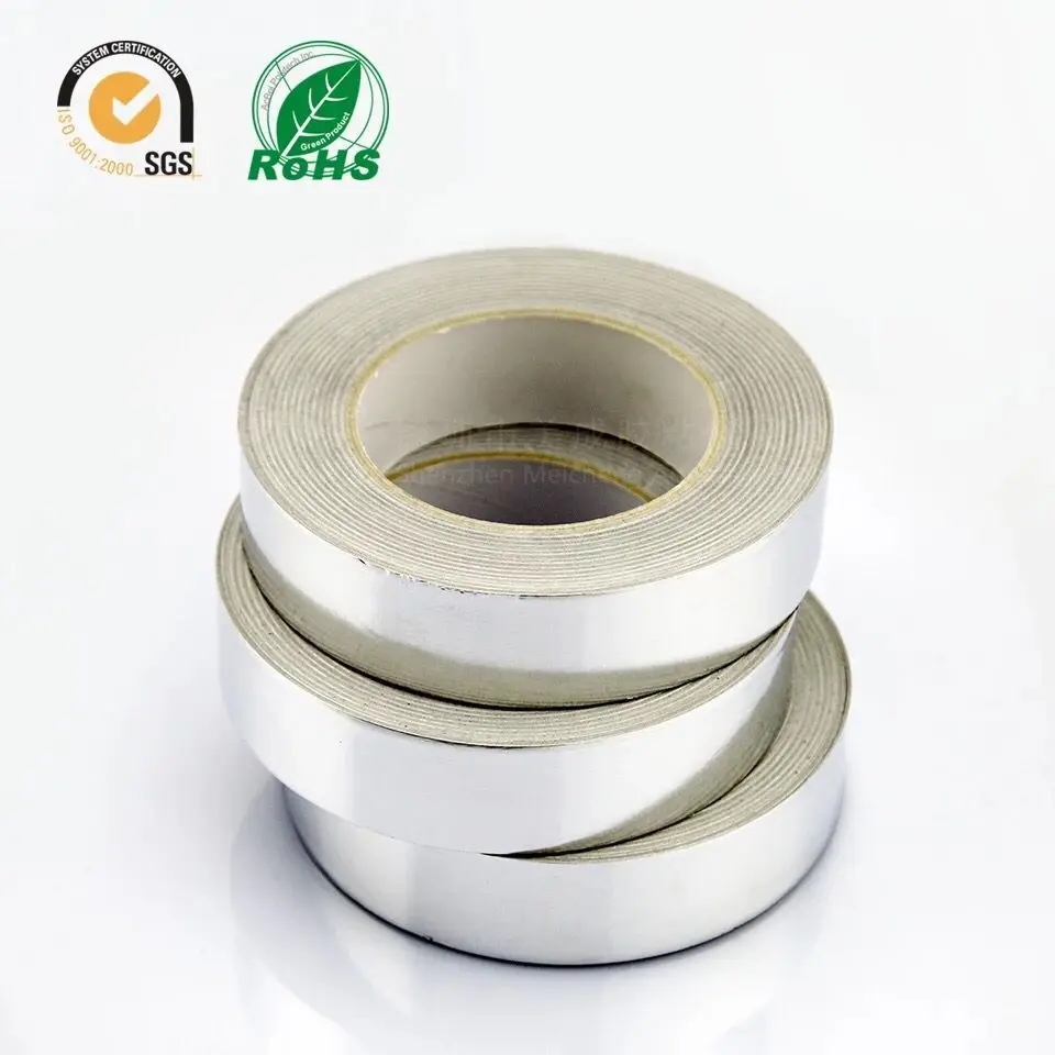 

Free shipping BGA Aluminum adhesive Tape 40m*0.05mm Heat Resistant Sealing tape luminium Foil Adhesive Sealing Tape Thermal