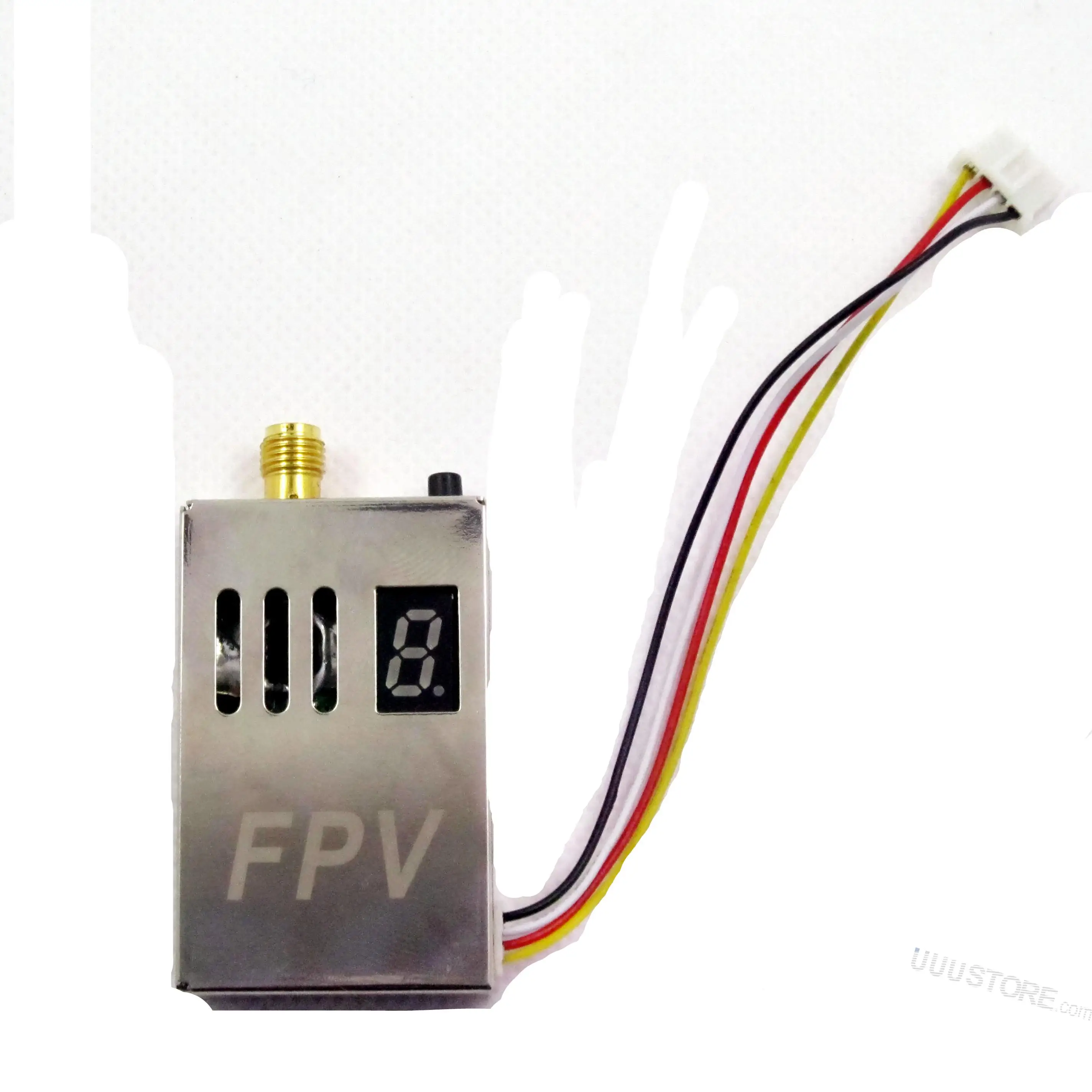 Длинный диапазон FPV видео передатчик 1 2 ГГц 1000 мВт 4 CH Беспроводной Micro Tx только