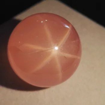 

Natural Rose Quartz Ball Sphere Star Light Charms Bead Crystal Pendant Art Collection 30mm AAAAA