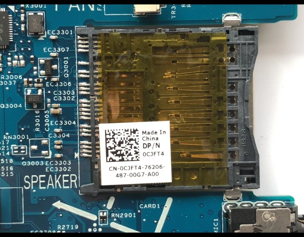 Материнская плата для ноутбука Dell Inspiron 7737 оптовая продажа материнская DOH70 CJFT4 SR16Z