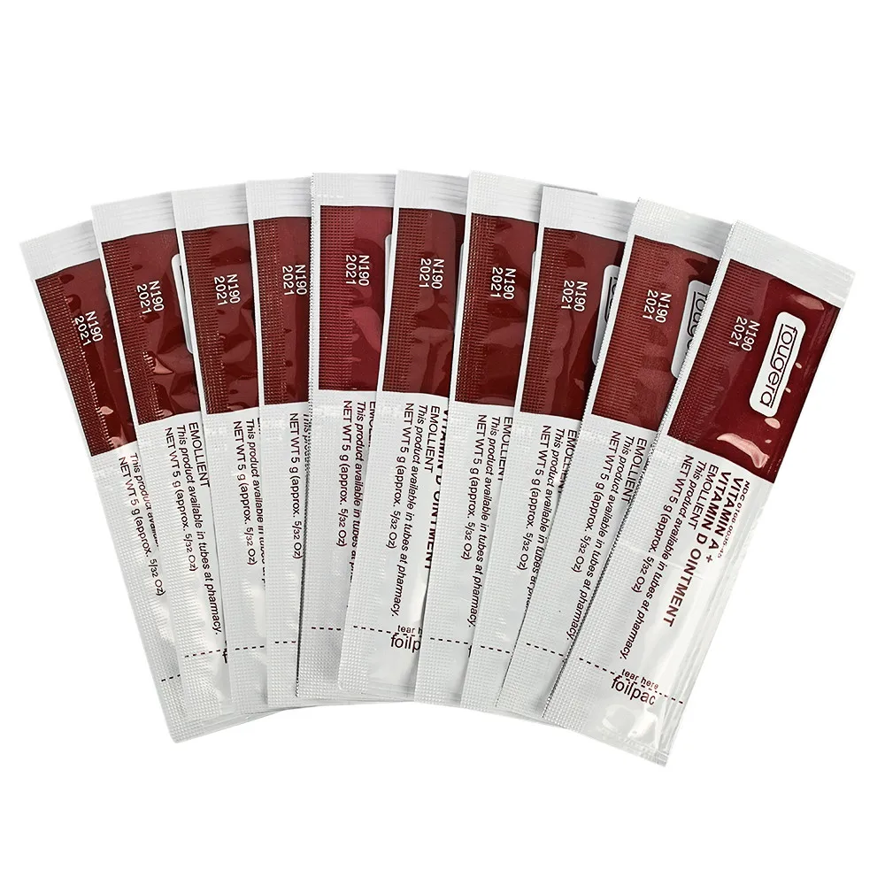 Beli 100 Pcs Fougera Vitamin Salep A   D Anti Scar Tato Aftercare Krim Tubuh Seni Tato Make Up Permanen Tato aksesoris