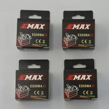 

4pcs/lot EMAX Original ES08A II 8.5g Mini Plastic Gear Analog Servo for RC Model Helicopters