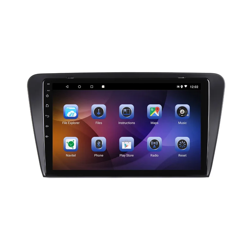 Sale 9" 4G RAM 8 cores Android Car DVD GPS Navigation For SKODA OCTAVIA 2014 2015 2016 2017 audio stereo car radio headunit bluetooth 2