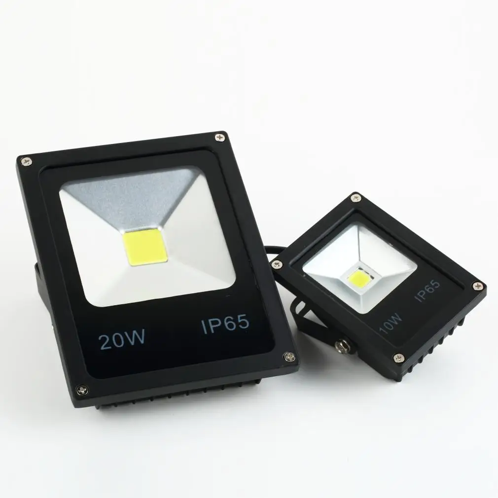 10W Waterproof LED Floodlights Wash Wall Light Lamp Spotlight Garden Outdoor Lighting Square Garden Lamp Cold White AC85-265V