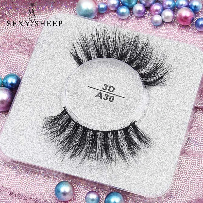 

SEXYSHEEP Eyelashes 3D Mink Lashes Luxury Hand Made Mink Eyelashes Medium Volume Cruelty Free Mink False Eyelashes Upper Lashes
