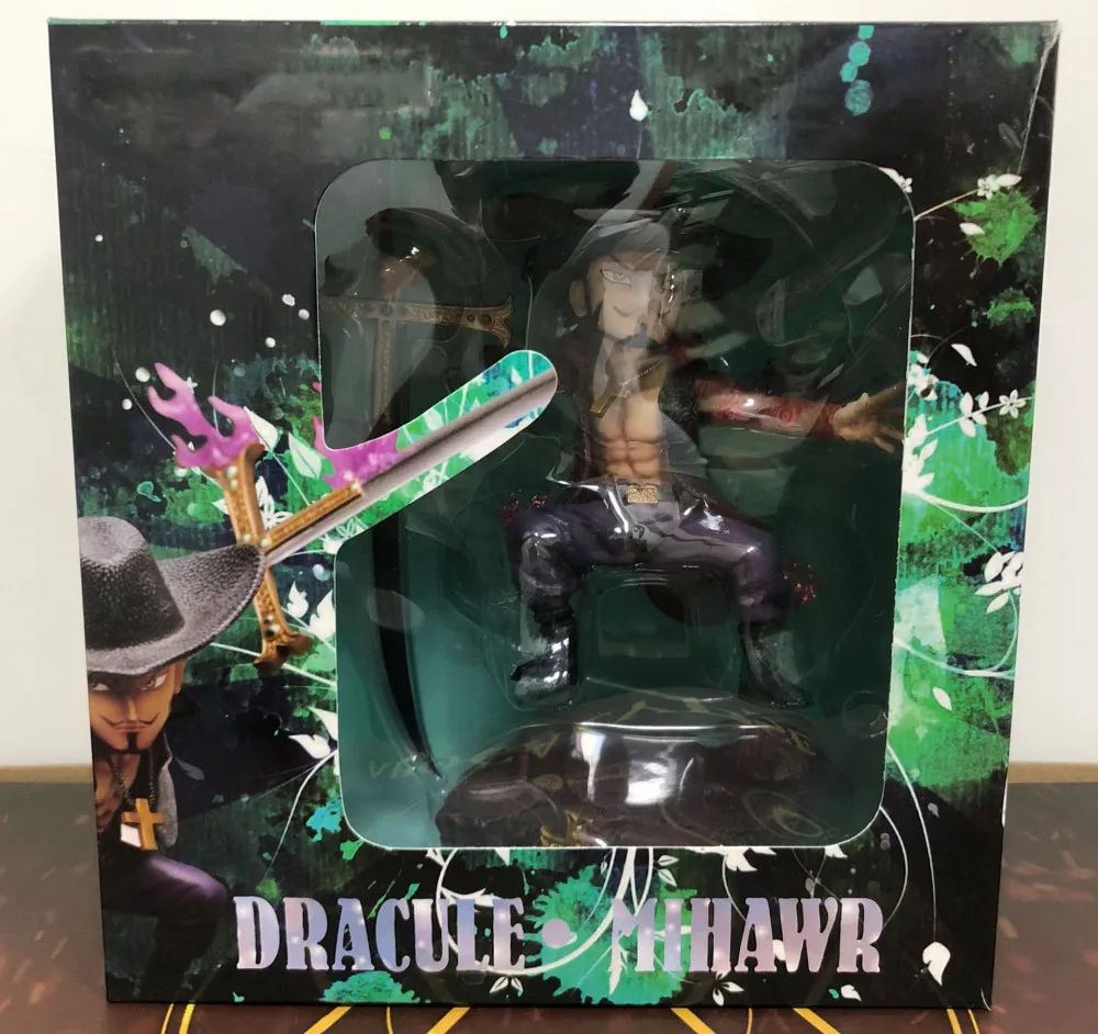 Аниме One Piece Dracule Mihawk GK фигурка ПВХ Brinquedos Juguetes Figma кукла Зоро Джокер подарок горячие