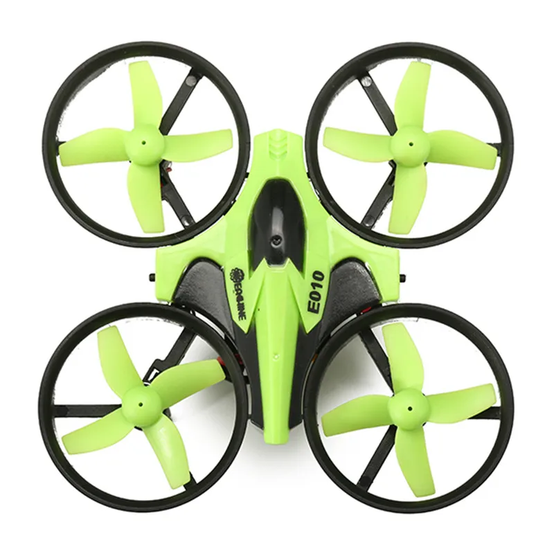 eachine e010 mini 2.4 g 4ch 6 axis headless mode rc drone quadcopter rtf