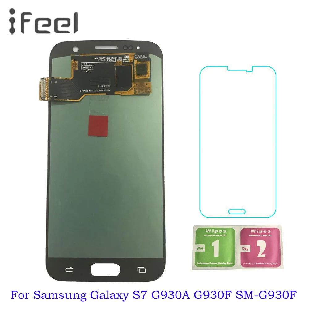 

5.1'' SUPER AMOLED LCD For Samsung Galaxy S7 G930 G930A G930F SM-G930F LCD Display Touch Screen Digitizer Assembly Replacement