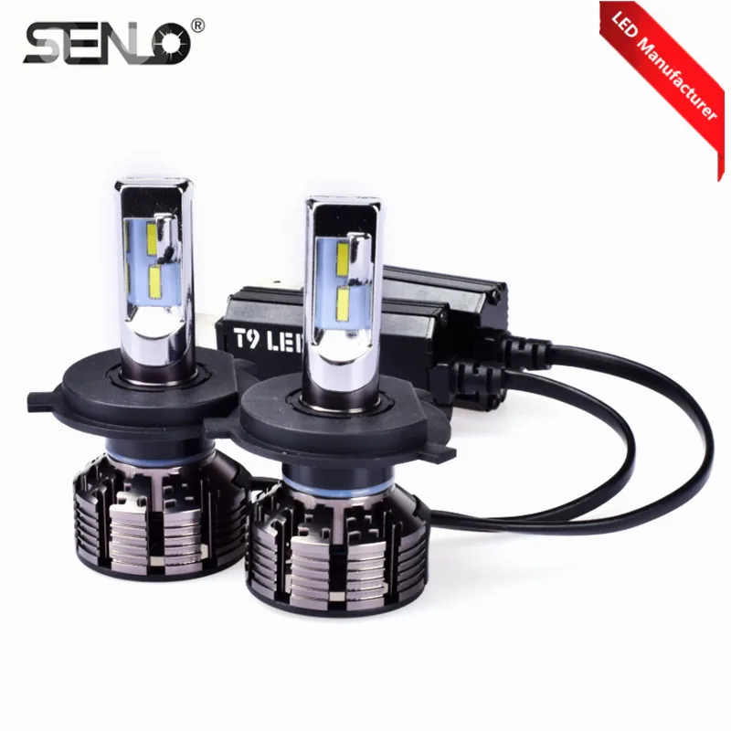 

Easy install Car Styling 2pcs 12v 6000k H4 H7 Headlight Lamp Kit Light Bulb For 9004 H1 H8 H11 H13 H3 9005 9006 LED White Lamp