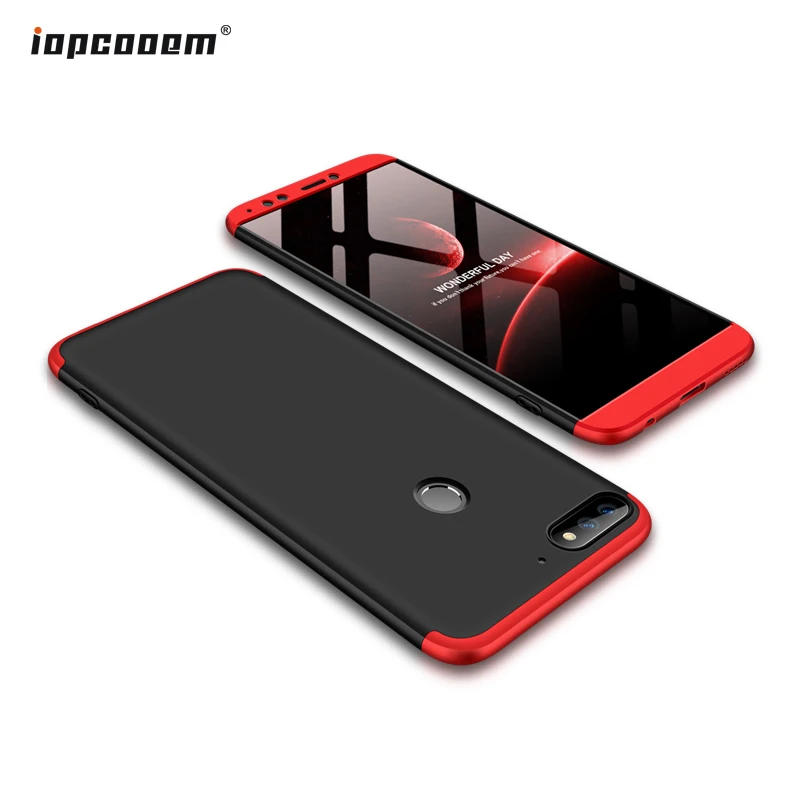 

For Huawei Y7 2018 Y7 Prime 2018 Case 360 Full Body Protection Anti-knock Shell For Huawei Nova 2 Lite Honor 7C Enjoy 8 Cover