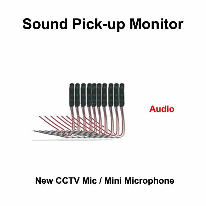 CCTV камера микрофон Высокочувствительный Мини Звук Пикап монитор камера видеонаблюдения микрофон голосовое аудио система видеонаблюдения