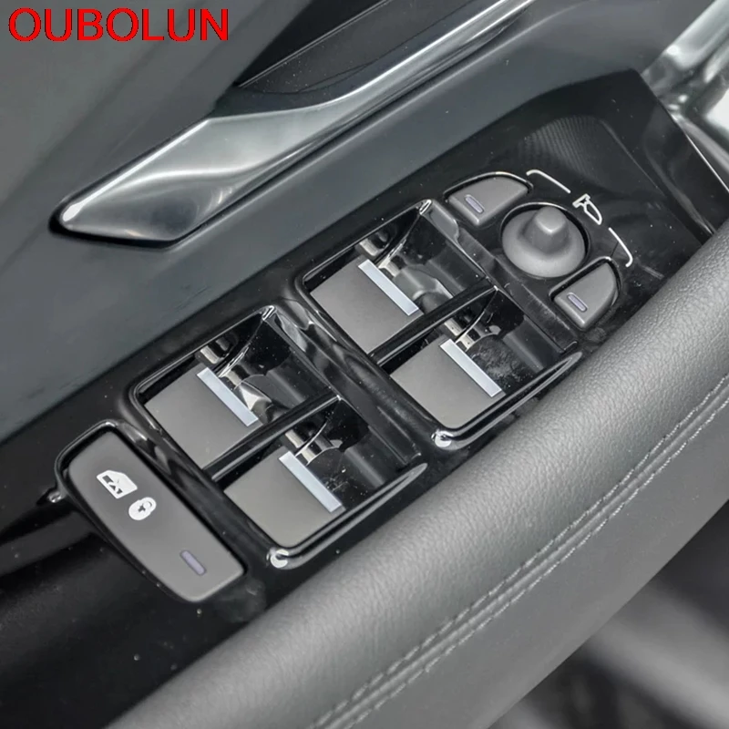 Стайлинг автомобиля с левым рулем для Jaguar E-Pace 2017 2018 ABS интерьер окон поднимается