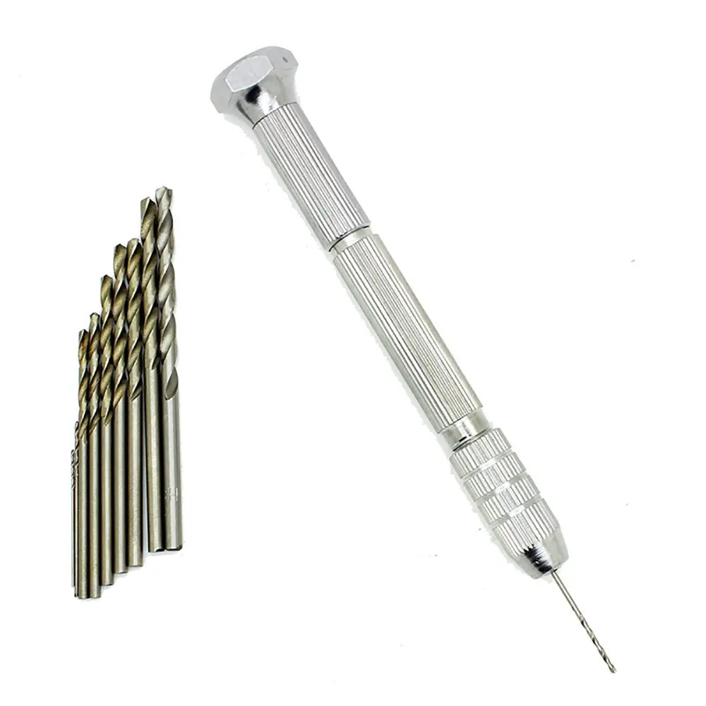 Buy Precision Hand Drill Set Double Mouth Pin Vise Cap