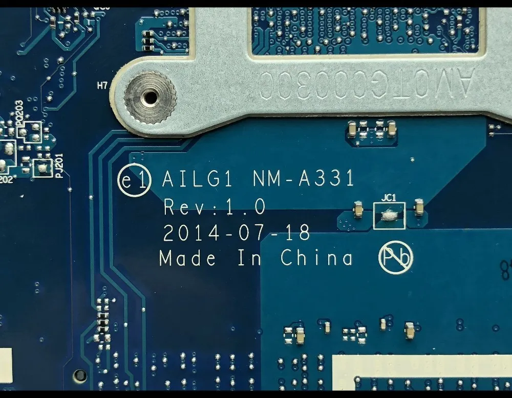 Материнская плата AILG1 для ноутбука Lenovo Высококачественная материнская SR23W DDR3L 100%