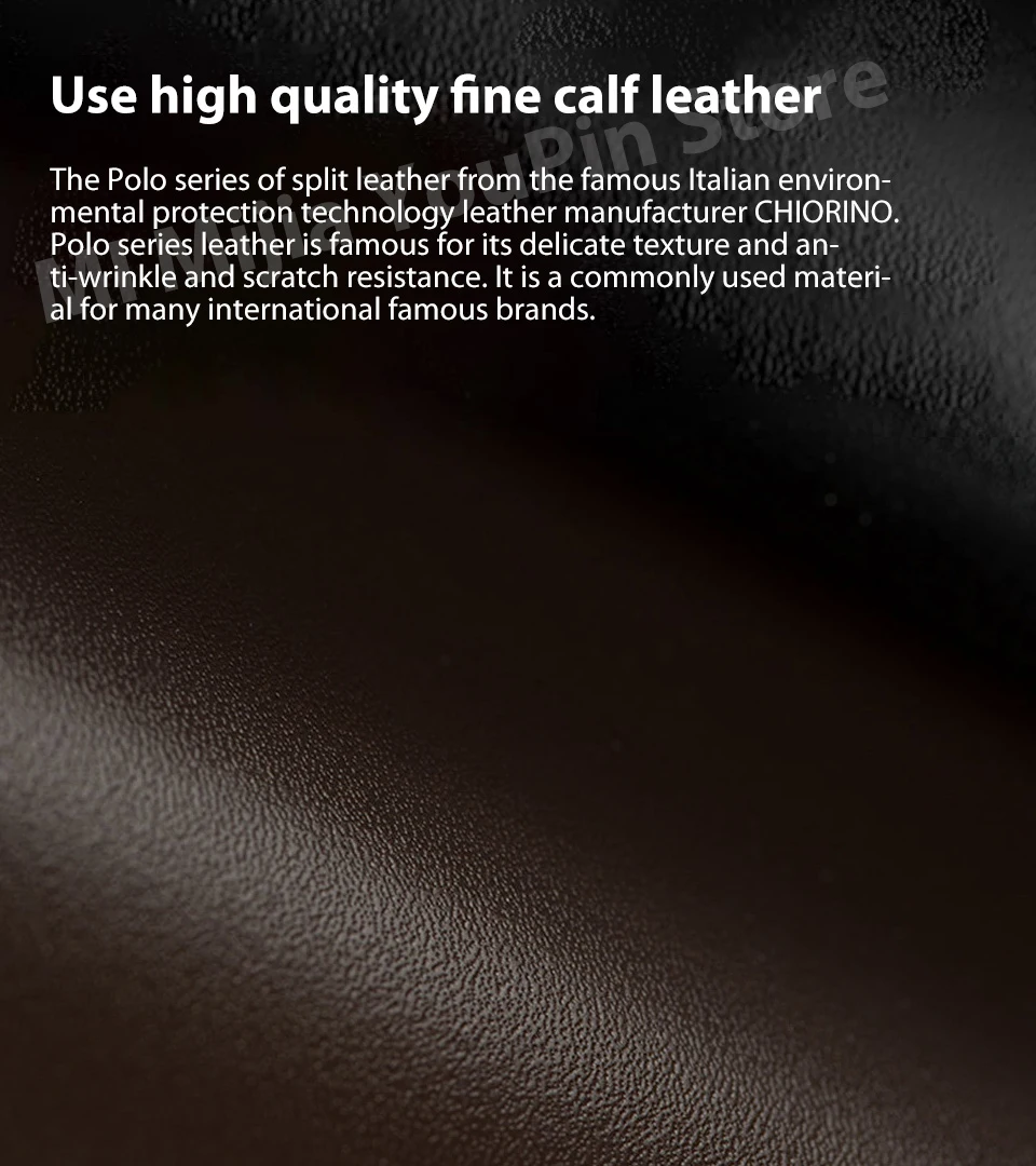 Original xiaomi mijia seven-sided Italian leather men's two-color alloy buckle type automatic buckle belt can cut length  (9)