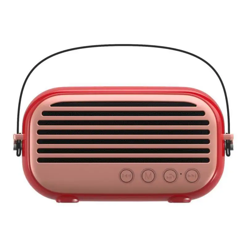 Громкой связи HiFi 3D стерео Bluetooth 4,2 Динамик Стильные домашние внешние bluetooth-колонки поддержка TF AUX FM радио MP3