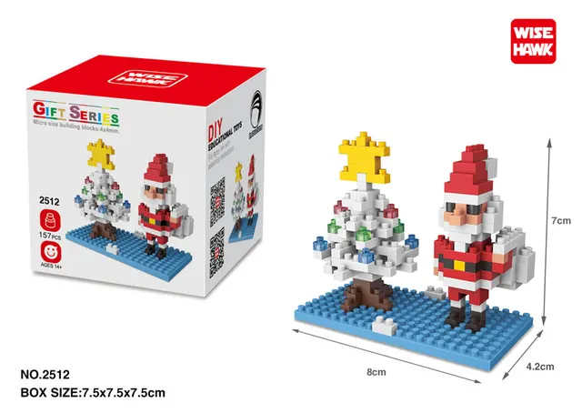 nanoblock santa claus