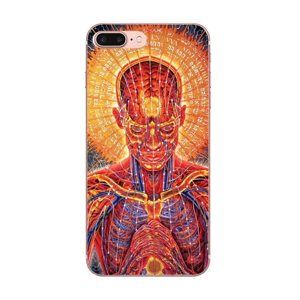 Для Apple iPhone 4 4S 5 5C 5S SE 6 6S 7 8 Plus X XS Max XR Дизайн чехол для сотового телефона Psychedelic