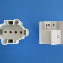 Аксессуары для настольной лампы 2G7 держатель лампы с четырьмя плоскими u-образными трубками энергосберегающий держатель люминесцентной лампы