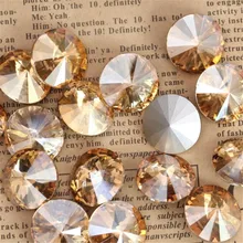 MHS. SOL Lt pêssego cor solto pointback cristal strass 6mm-18mm strass de vidro de pedra para a jóia acessórios mão ofício
