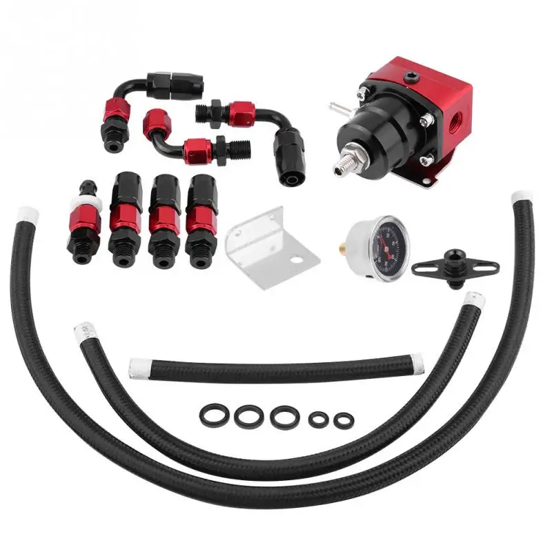 1 set Universal Kit Oil 0-100psi Gauge AN 6 Fitting End Oil Pressure Regulator Auto Replacement Parts 1 set Universal Kit Oil 0-100psi Gauge AN 6 Fitting End Oil Pressure Regulator Auto Replacement Parts