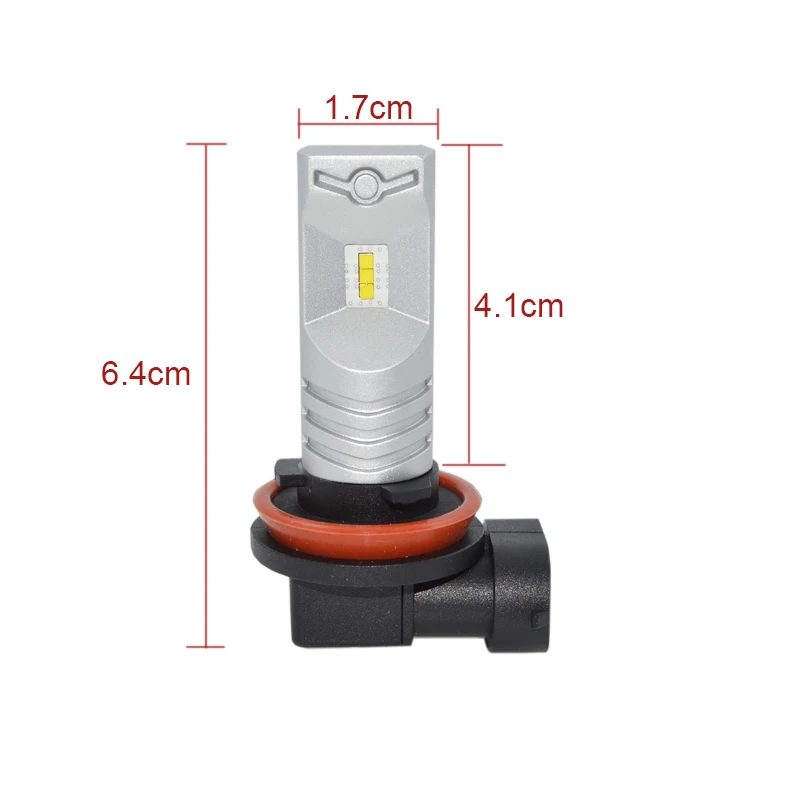Автомобильные фары H4 H7 LED H1 h3 h11 hb4/9006 hb3/9005 белый 6000K 80W 3200lm Светодиодные