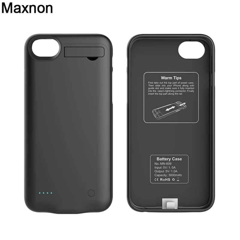 Good External Battery Charger Case For iPhone7 7 Plus 3200 4000mAh