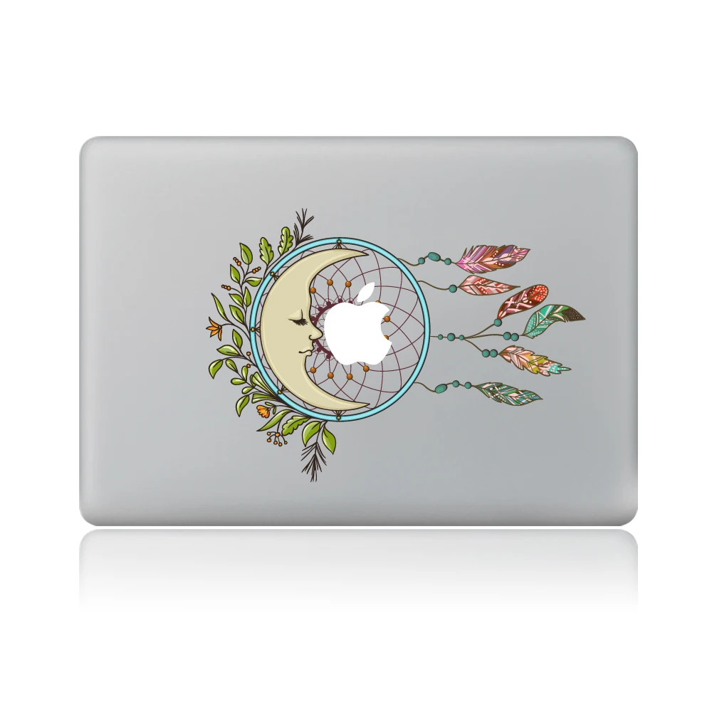 Цвет night dream catcher Виниловая наклейка для ноутбука Стикеры для MacBook Pro Air 13 дюймов мультфильм ноутбук кожи основа для mac книга