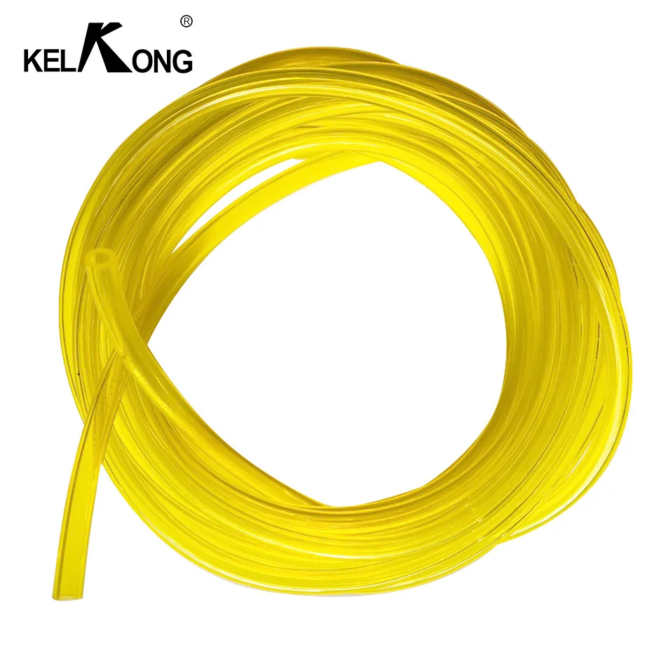 

KELKONG 1 Meter With Diameter Inner Dia 3.0mm*5mm Yellow Pipe Fuel Filter Line Oil Pipe Fuel Tank Spare Parts