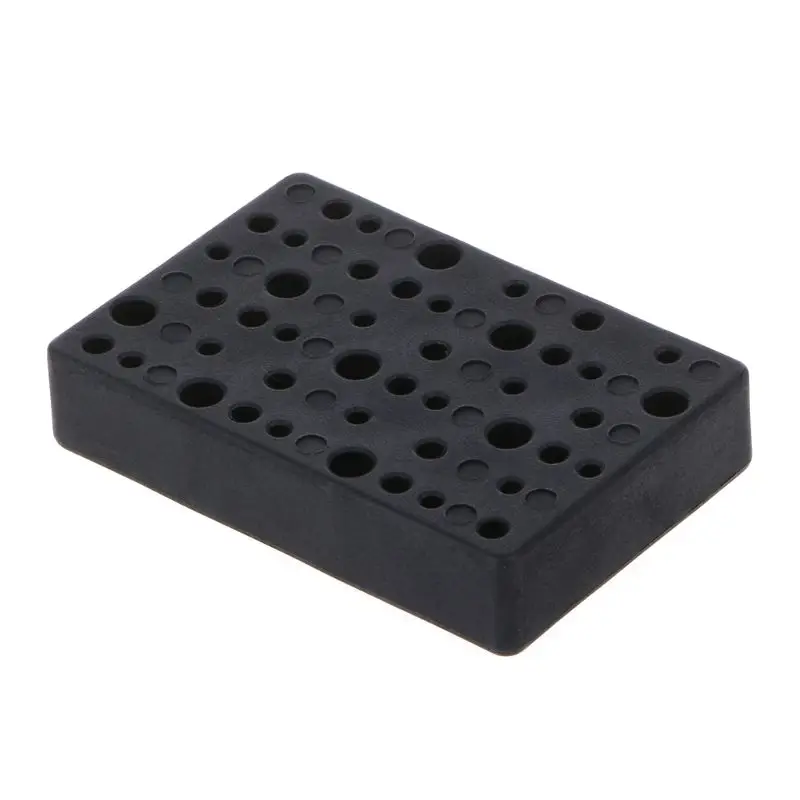 

45 Holes Electric Drill Bit Storage Block Box Drill Head Holder Organizer Case