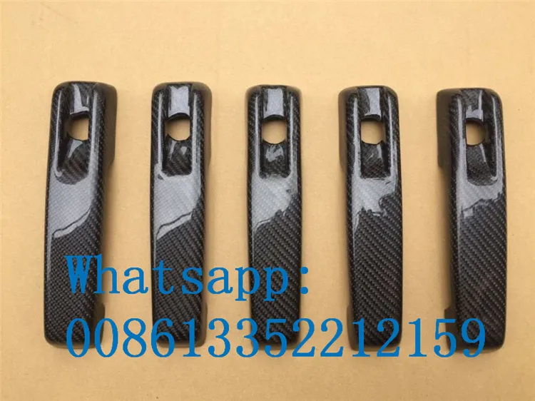 G class W463 carbon fiber handlle cover fit for G class W463 G500 G63 G65 handle cover 5pcs (12)