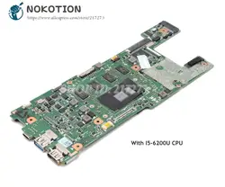 NOKOTION для acer Swift3 SF314 SF314-51 Материнская плата ноутбука NBGKK11002 NB. GKK11.002 CA4DB CA4DB_10L SR2EY I5-6200U Процессор
