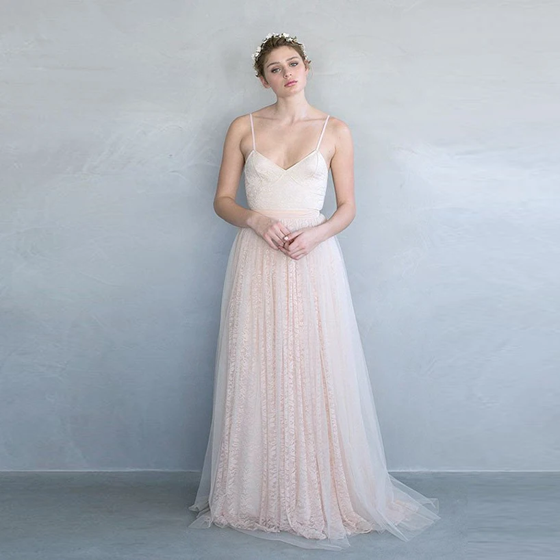 

Charming Bridal Tulle Lace Skirt Floor Length Tutu Skirts Multi Layers Custom Made Maxi Skirt Women