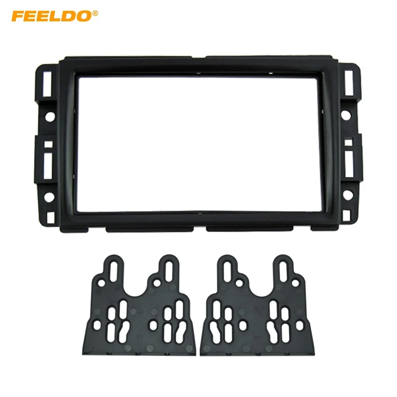 

FEELDO Car Refitting 2DIN Radio Stereo For Buick Enclave 2009 Frame Fascia Dash Panel Installation Kits #AM4995