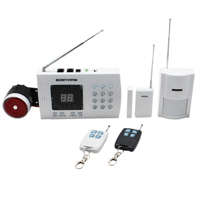 99 Wireless Defense Zones Pstn Intruder Alarm System Alarm System