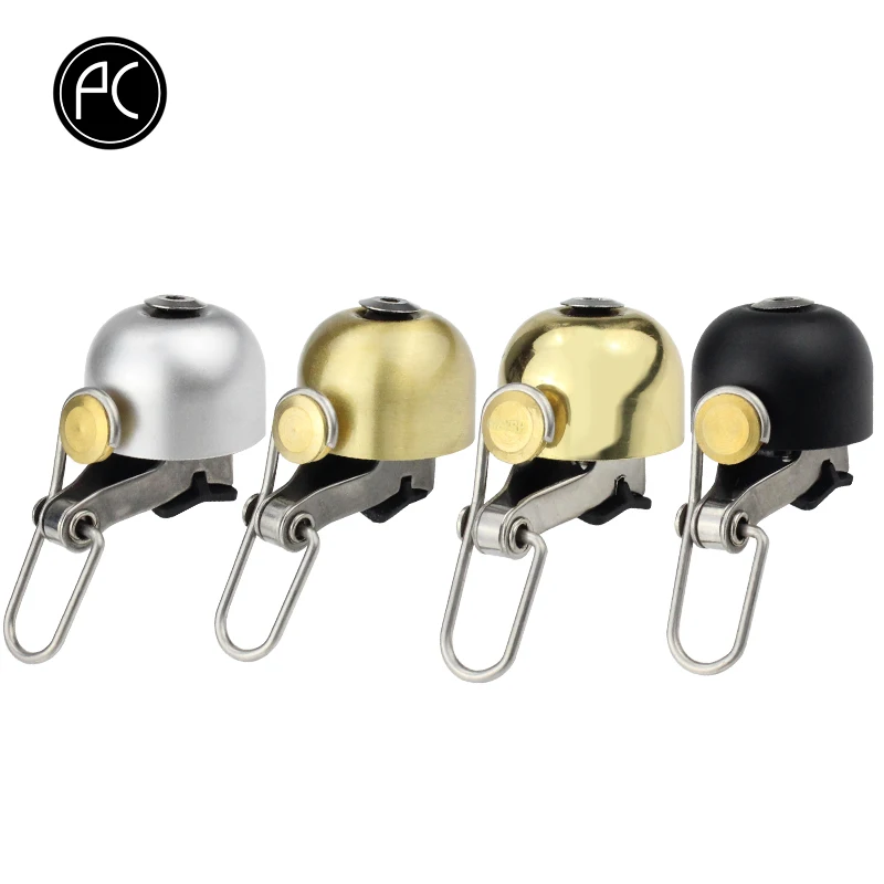 Bicycle Bell Classic Retro Cycling Alarm Copper Ring Handlebar Horn MTB Road Bike Accessories Free Size Bicycle Horn Bicycle Accessories