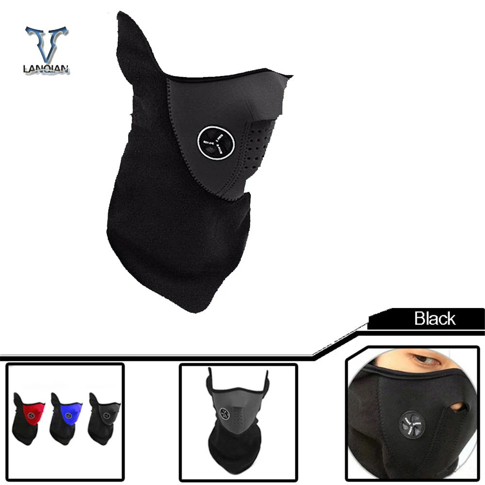 

Breathable motorcycle wind shield mask outdoor cycling sports bike skiing neck skull face masks winter warm Windshield mask