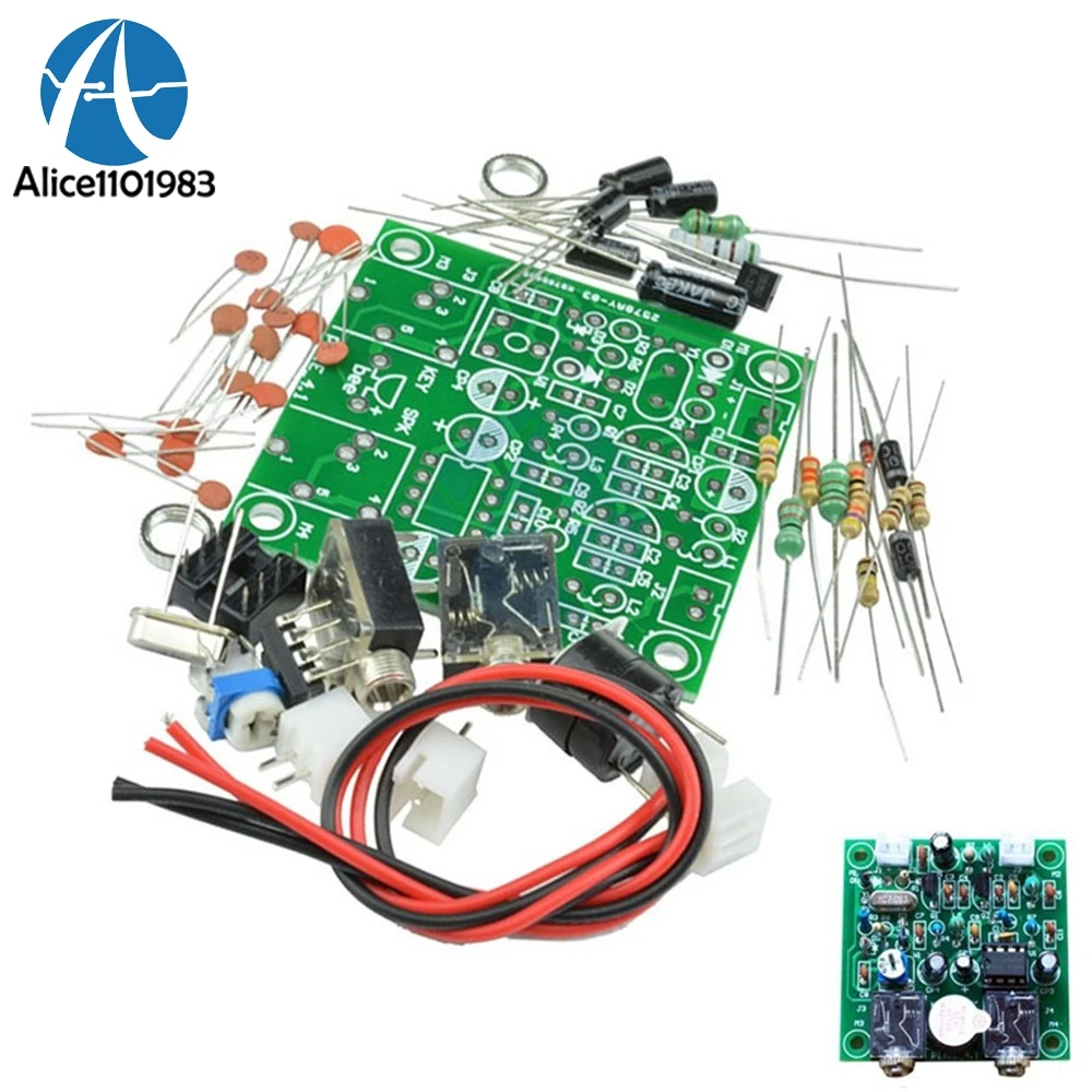 

HAM Pixie RADIO 40M CW Shortwave QRP Pixie Transmitter Receiver Board Module 7.023MHz-7.026MHz Diy Electronic PCB Board