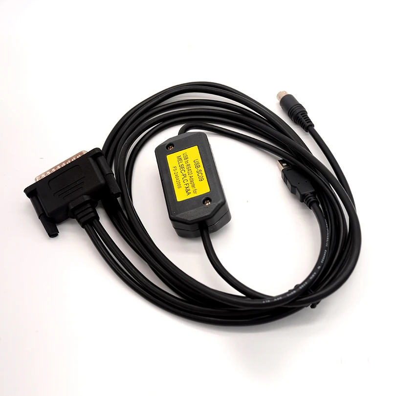 MELSEC PLC Programming Cable FX Series USB to RS422 Adapter BlastCase Replacement for PLC Cable USB-SC09 Mitsubishi A Series MELSEC PLC Programming Cable FX Series USB to RS422 Adapter BlastCase Replacement for PLC Cable USB-SC09 Mitsubishi A Series