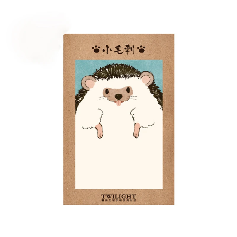 1х милые Meng pet серии Kawaii Sticky Notes Post memo pad школьные принадлежности планировщик наклейки бумажные закладки для офиса канцелярские принадлежности