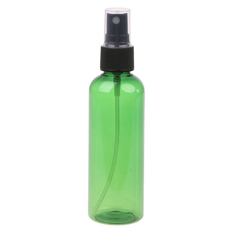 100ml /60ml Refillable Press Pump Spray Bottle Liquid Container Perfume Atomizer Hot - Цвет: Армейский зеленый