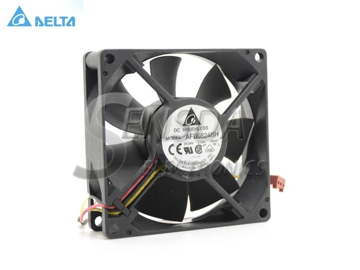 Для delta AFB0824SH 80*80*25 мм 8025 8 см 80 DC24V 0.33A серверный инвертор Охлаждающий