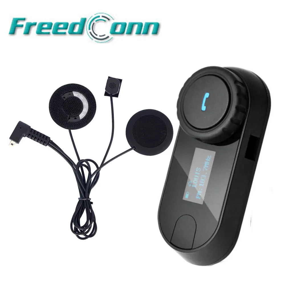 

Latest FreedConn Brand Bluetooth Intephone Motorcycle Helmet Intercom Headset LCD Screen with FM Radio TCOM-SC Soft Earpiece