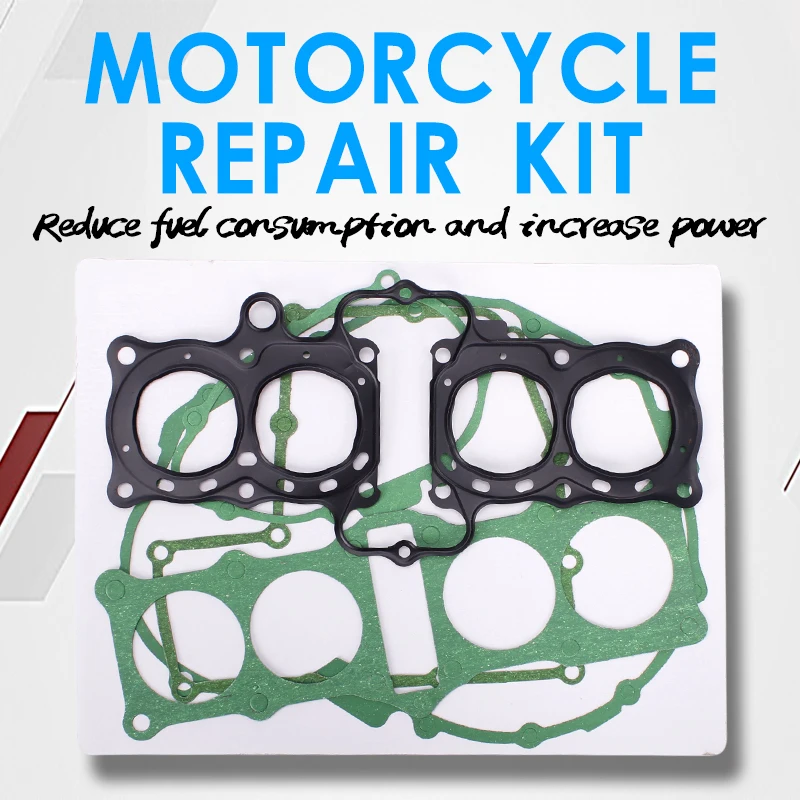 

Motorcycle Complete Engine Gasket Cylinder Cover Bottom Overhaul Pad Gasket Set For Honda CB400 CB-1 CBR400 NC23 Accessories