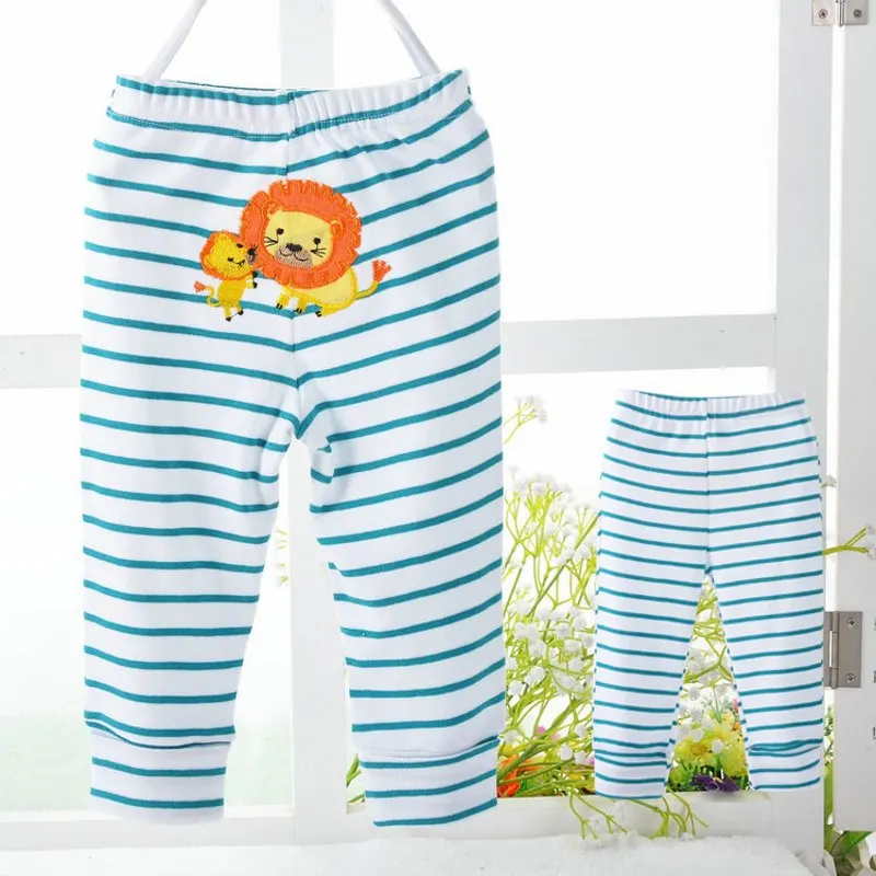 

PP Pants 4 Pieces /Lot Baby Trousers Kid Wear Baby Pants Cartoon Colorful Boy Girl Infant Toddlers Creepers Clothing Cotton P