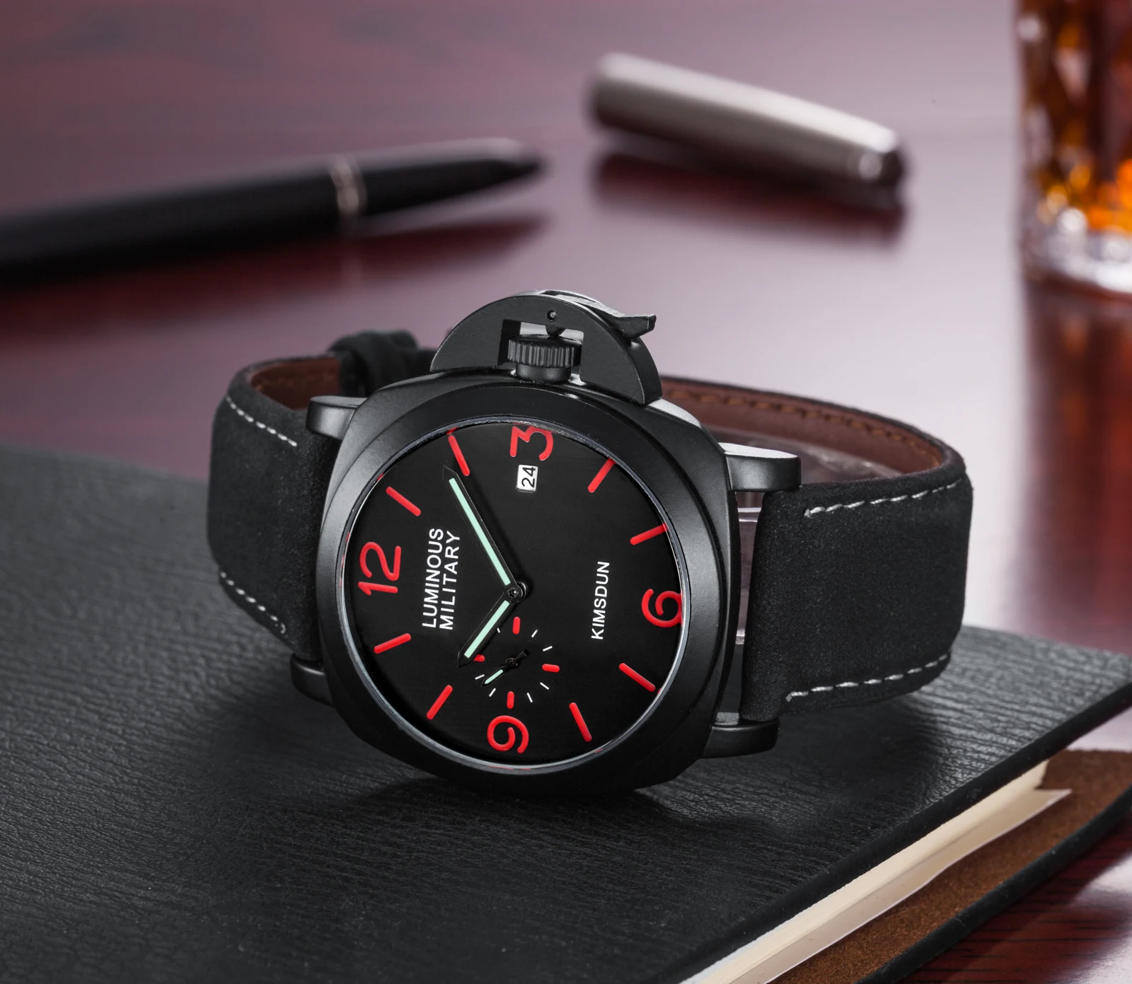 KIMSDUN top brand sport Men Watch Luxury Business Fashion Clock Mens Watches Waterproof Quartz Relogio Masculino