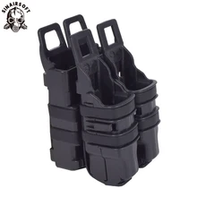 SINAIRSOFT крепежный элемент для магазина пистолет 2+ " два маленький мешочек и один 5,56 Подсумок" M4 Тактический Подсумок Черный сумки