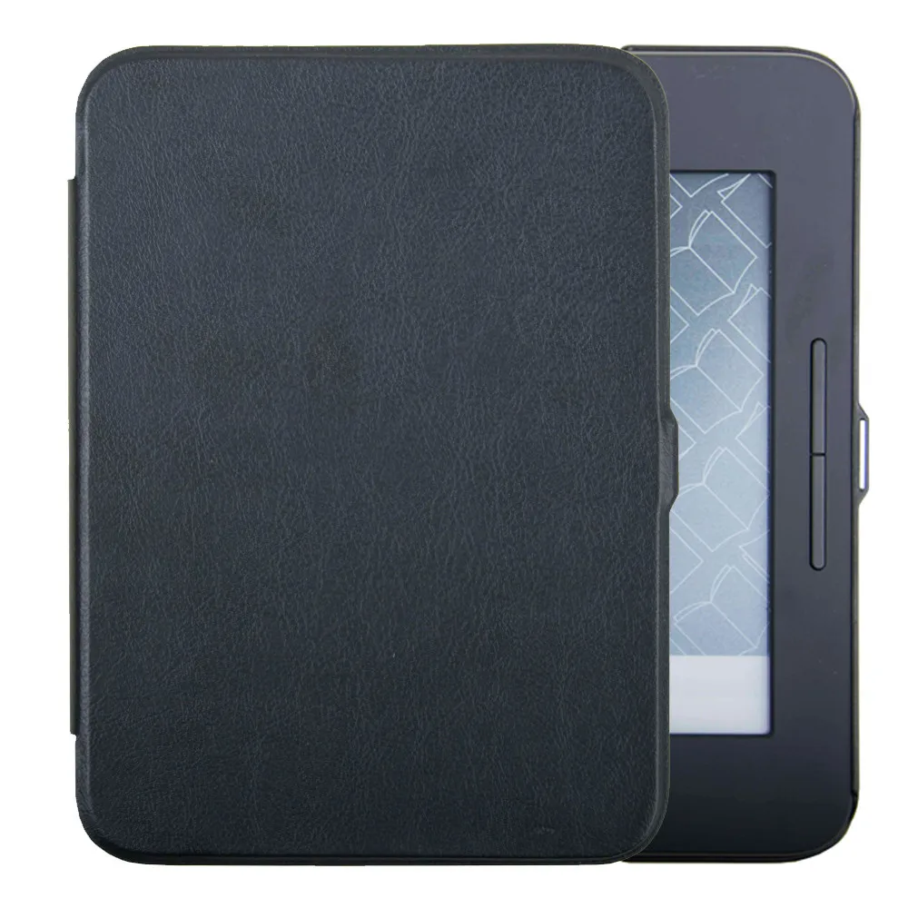 

Premium Synthetic Leather Designed Exclusively For Barnes & Noble Nook GlowLight 3 eReader BNRV520 Slim Case Leather Cover