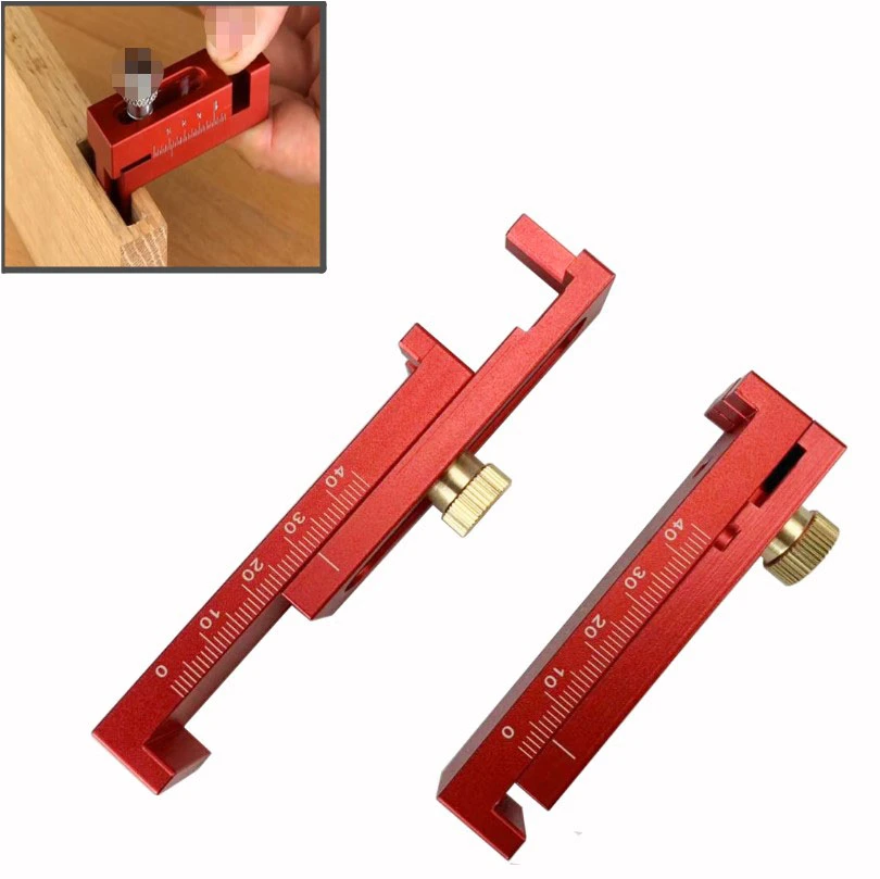 Woodworking Gap Gauge Depth Measuring Ruler Line Sawtooth Ruler Marking Tool US Woodworking Gap Gauge Depth Measuring Ruler Line Sawtooth Ruler Marking Tool US