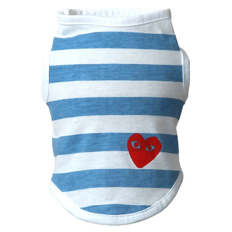 

Small Dog Clothes Cotton Pet Cat Dog Vest Pet T Shirt Dog Shirt Chihuahua Costumes Lovely French Bulldog
